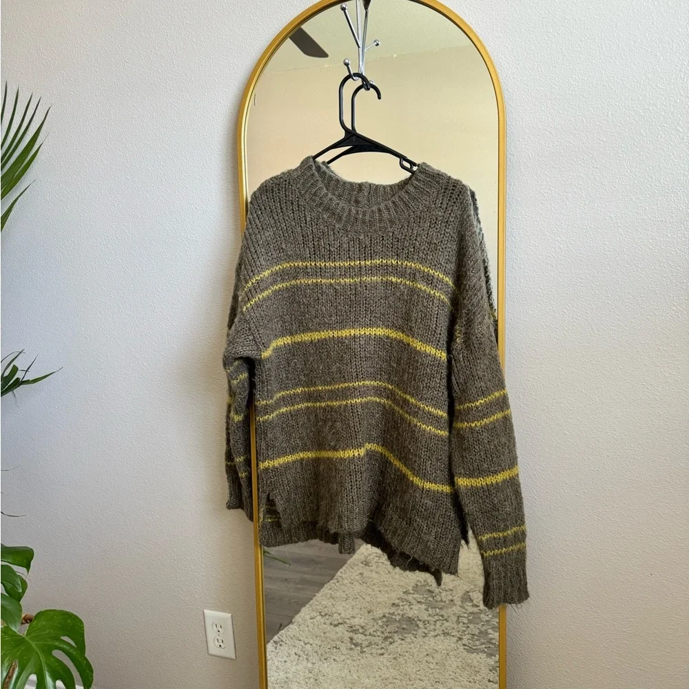 Aerie Oversized Striped Sweater M - Picture 1 of 1
